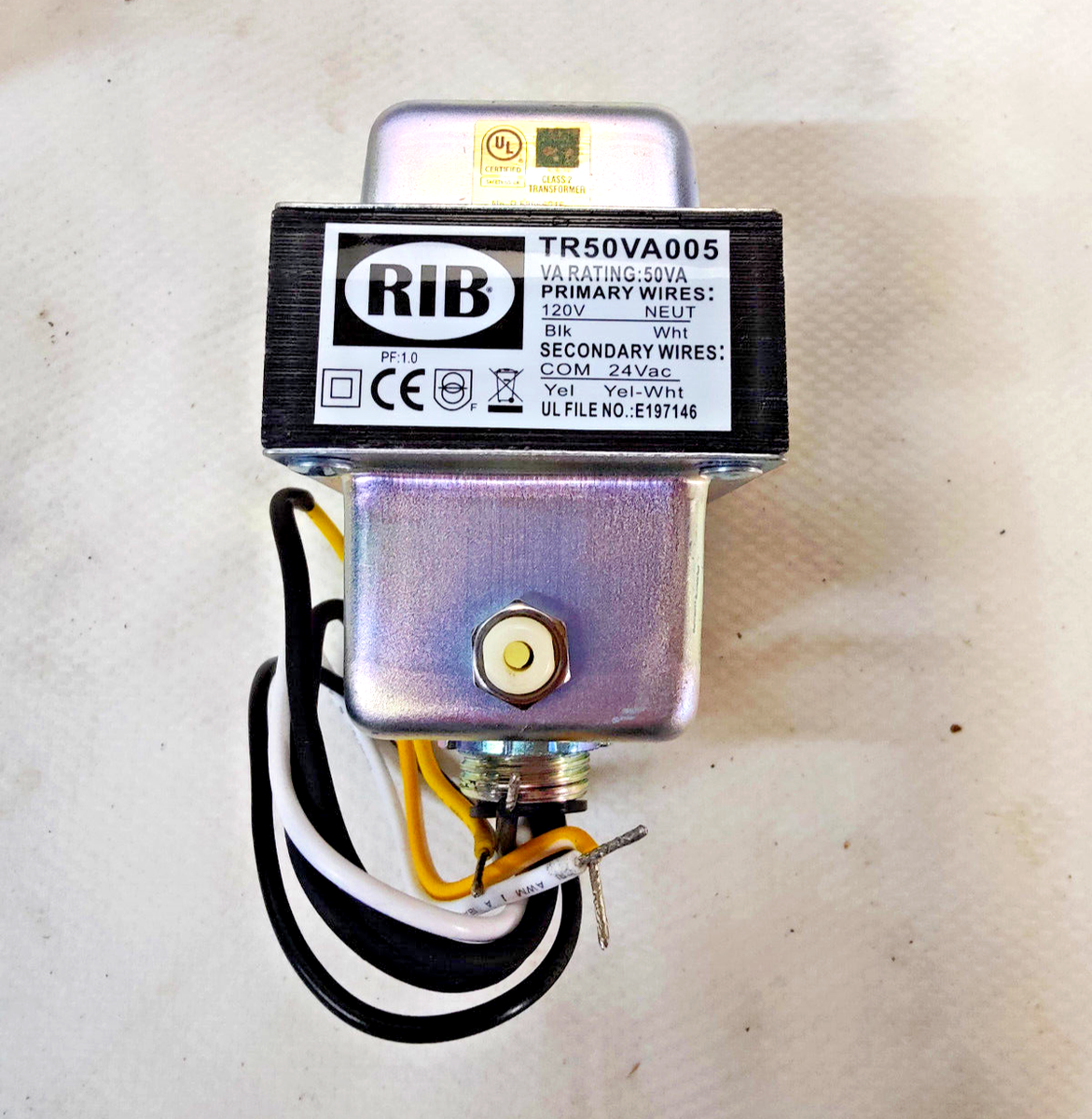 Transformers 24 Class 2 Transformer 50VA - 120V To 24V AC Power ...