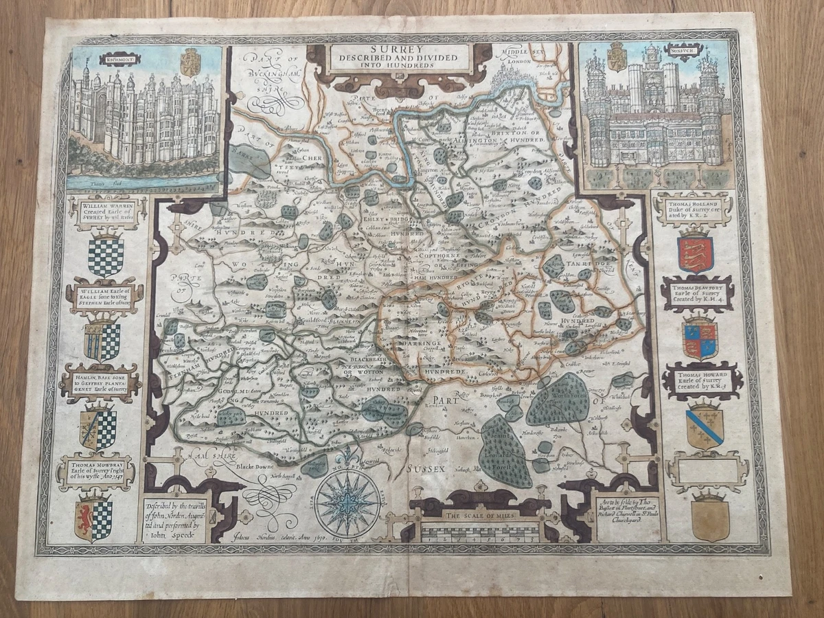 John Speed Map for sale | eBay