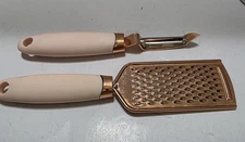 2 Cook With Color Utensils.  Peeler And A Cheese Grater/Zester.