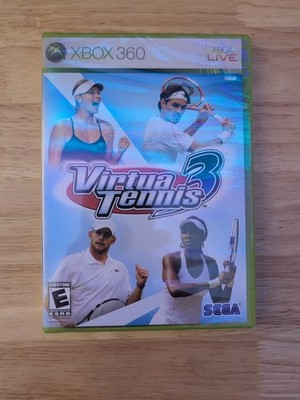 Virtua Tennis 3 Xbox 360 New In Box