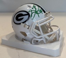 Gilbert Brown Signed Green Bay Packers Mini Helmet Beckett BAS Witness Auto NFL