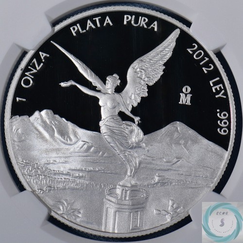 2012-Mo 1 Onza Silver Libertad PCGS PF 69 ULTRA CAMEO - Cert #2888501-018 - Picture 5 of 14