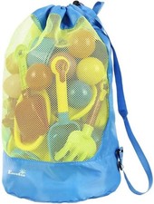 Strandtasche Mesh XL für Sandspielzeug Wasse...