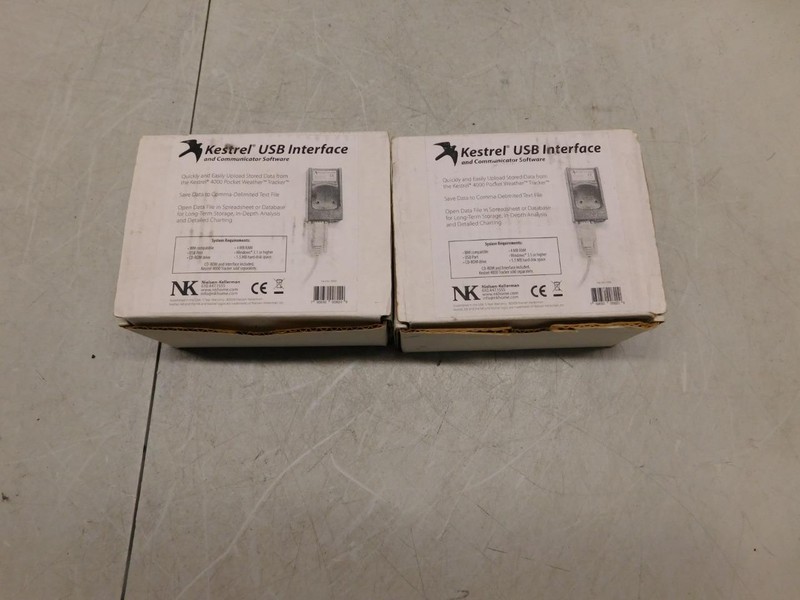 Lot of 4 Kestrel USB Interface  (CBRX2)