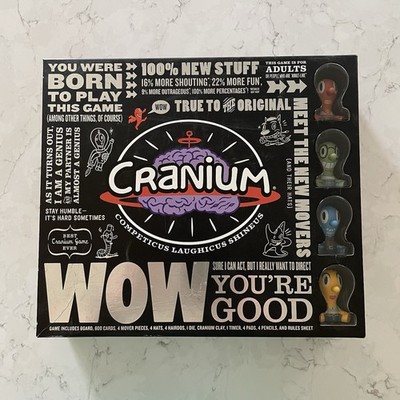 Hasbro Cranium Wow You re Good Board Game Clay Cup Empty Does Not Look Played