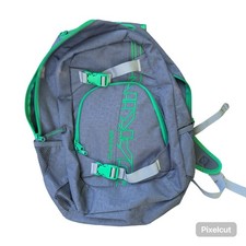 Dakine Green And Gray Backpack With Laptop Pouch