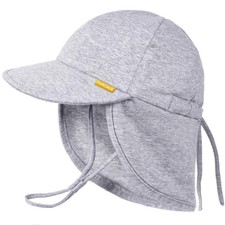Baby Sun Hat UPF 50 UV Ray Sun Protection Cotton Toddler Hats for Boys Girls...