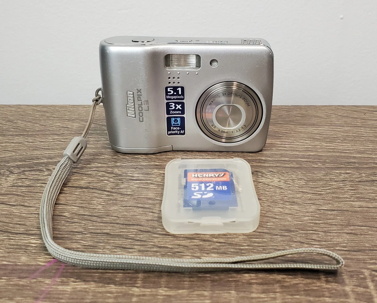 16,1 Coolpix Nikon Semiprofissional Digital Câmera L3 COOLPIX ニコン ◇Nikon MP com L320 HD デジタルカメラ