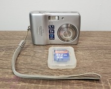 Nikon Coolpix L3 Digital Camera Silver 5.1 MP 3x Zoom Tested Working W/ SD Card