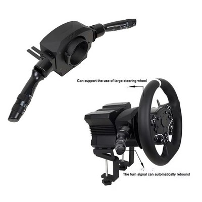 Wiper Turn Signal Steering Light Switch Assembly for MOZA R3/R5/R9/R12 Racing