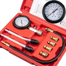 8pcs Petrol Engine Cylinder Compression Tester Kit Small Engine Compression