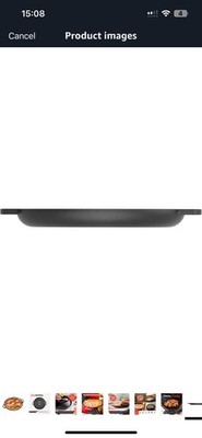 Chef Pomodoro Cast Iron Pizza Pan