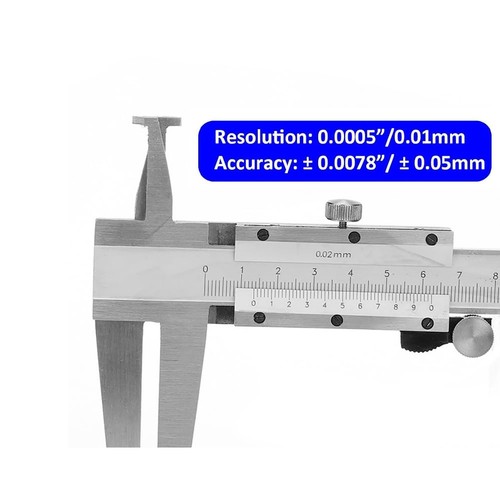Pinza Vernier scanalatura interna 9-200 mm, pinze Vernier interne in acciaio al carbonio, P... - Foto 7 di 9