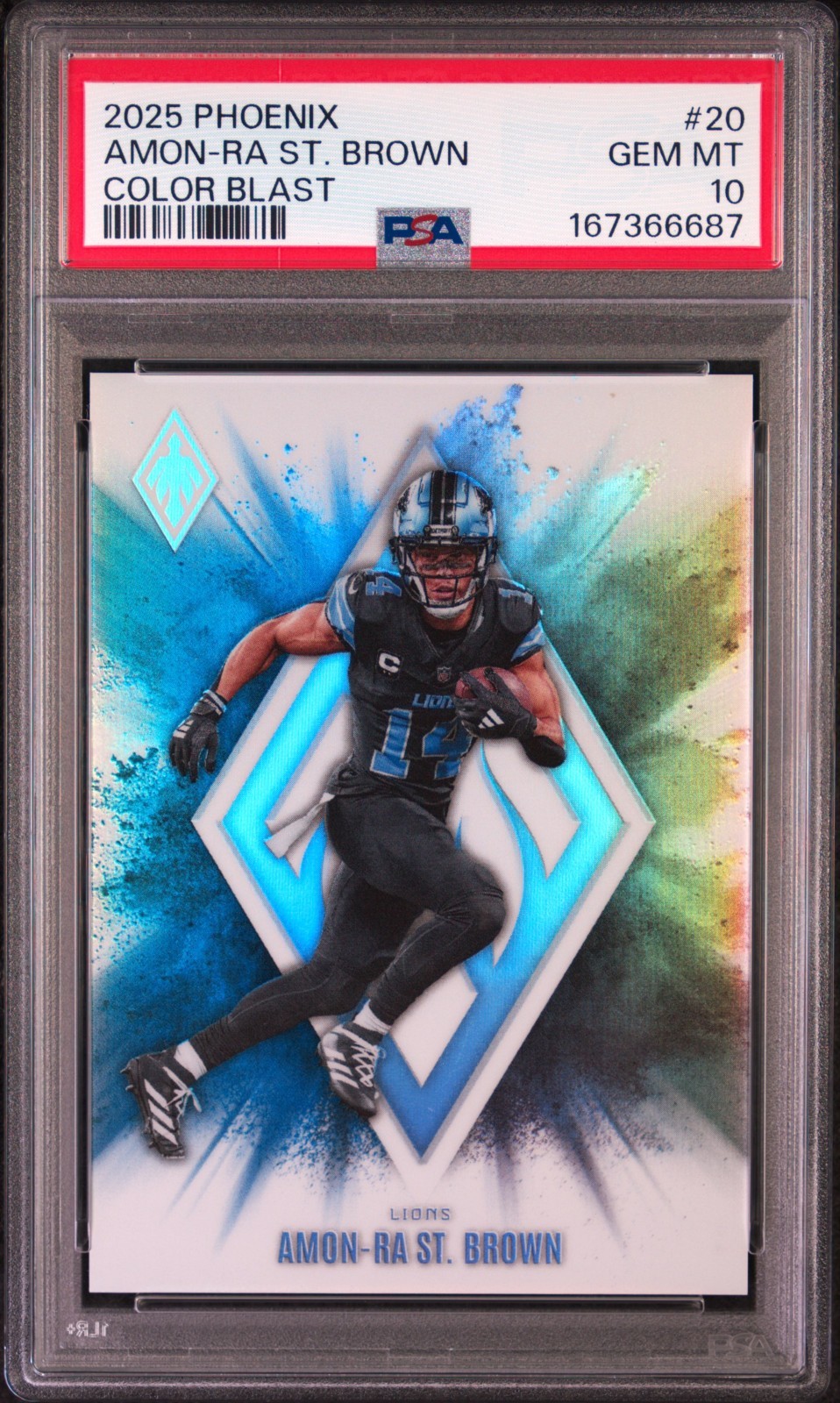 Amon-Ra St. Brown #20 2023 Panini Impeccable Football Impeccable