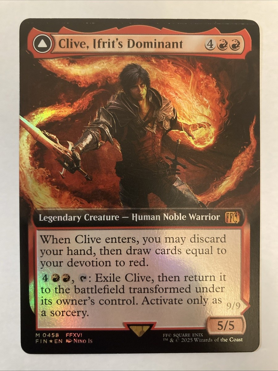 イフリートのドミナント、クライヴ/Clive, Ifrit&#39;s Dominant ミントモール / MINT GAMES MTG(東日本橋) / 【FIN】【JPN