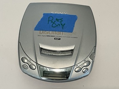 SONY Discman ディスクマン Sony Cd Walkman Discman D-E206CK ESP2 Mega Bass | eBay