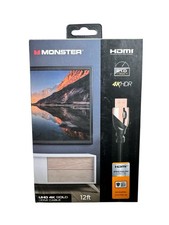 Monster HDMI 12 ft UHD Gold Cable 4K 60 Hz HDR Gaming New