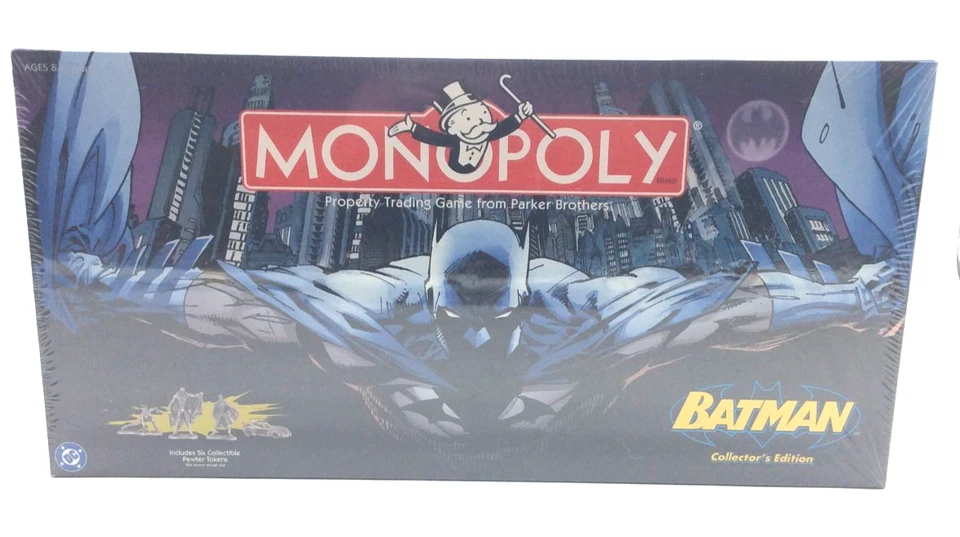 Parker Brothers Monopoly BATMAN EDICIÓN COLECCIONISTA Precintado Foto 2 de 4