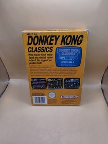 Donkey Kong Classics OVP -Anleitung - NINTENDO ENTERTAIMENT SYSTEM / NES