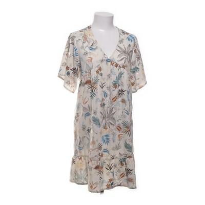 Cache Cache, Kleid, Größe: 36, Weiß/Mehrfarbig, Polyester, Blumen, Damen #wtF
