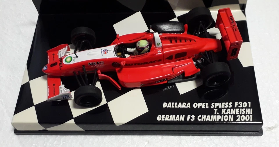 Minichamps 1/43  DALLARA OPEL SPIESS F301 GERMAN F3 2001 COD. 400 010308 - Immagine 2 di 4