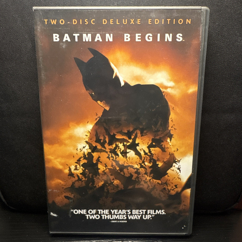 Batman Begins 2-Disc Deluxe Edition DVD PG-13 Action Bale Nolan