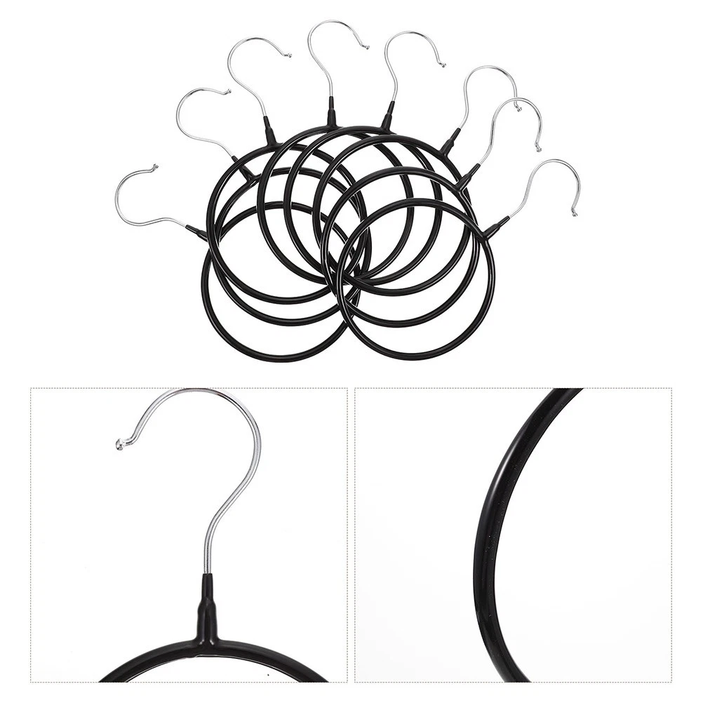 Porta Sciarpa - Organizer Antiscivolo Per Armadio Con Ganci E - Foto 7