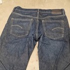 G-Star RAW Dakota Regular Straight Jeans Mens 33x30 Blue Denim Button Fly — photo 4