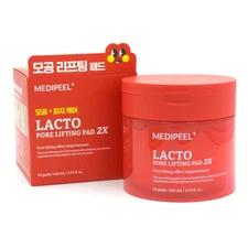 MEDI PEEL Lacto Pore Lifting Pad 2X 50 pads 140ml Moisture Sebum K-Beauty