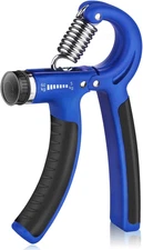 Grip Strength Trainer, Hand Grip Exerciser Strengthener with Adjustable Resistan