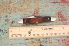Vintage Western USA #W336 Rose Wood 3 Blade Stockman Knife Stainless Steel NIB — photo 8