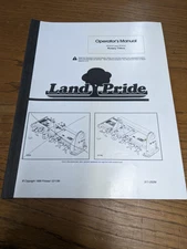 Land Pride RTA10 And RTA15 Rotary Tillers Operators Manual
