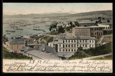Valparaiso, Cerro Alegre, Ansichtskarte 