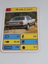 Volkswagen Jetta CL Synchro - B1 - Einzelkarte - Quartett ( 5C)