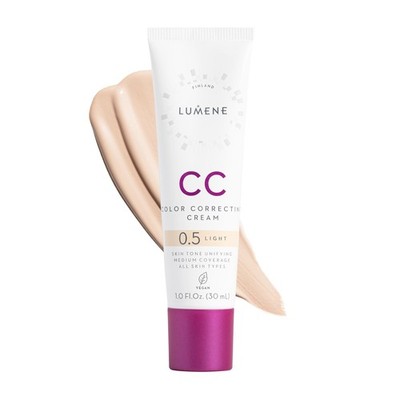 Color Correcting CC Cream - Lightweight Foundation - Medium Coverage - Rednes...