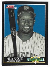 1991 Score 855 Kirby Puckett  NM or Better   81125