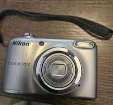 Nikon Coolpix A10 16.1MP Digital Camera Silver *GOOD/TESTED*