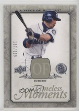 2008 Upper Deck A Piece of History Timeless Moments /699 Ichiro Suzuki HOF y1q