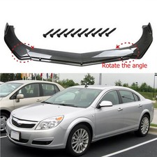 Carbon Style For Saturn Aura 2007-2009 Front Bumper Lip Spoiler Splitter 3pcs Carbon Style For Saturn Aura 2007-2009 Front Bumper Lip Spoiler Splitter 3pcs