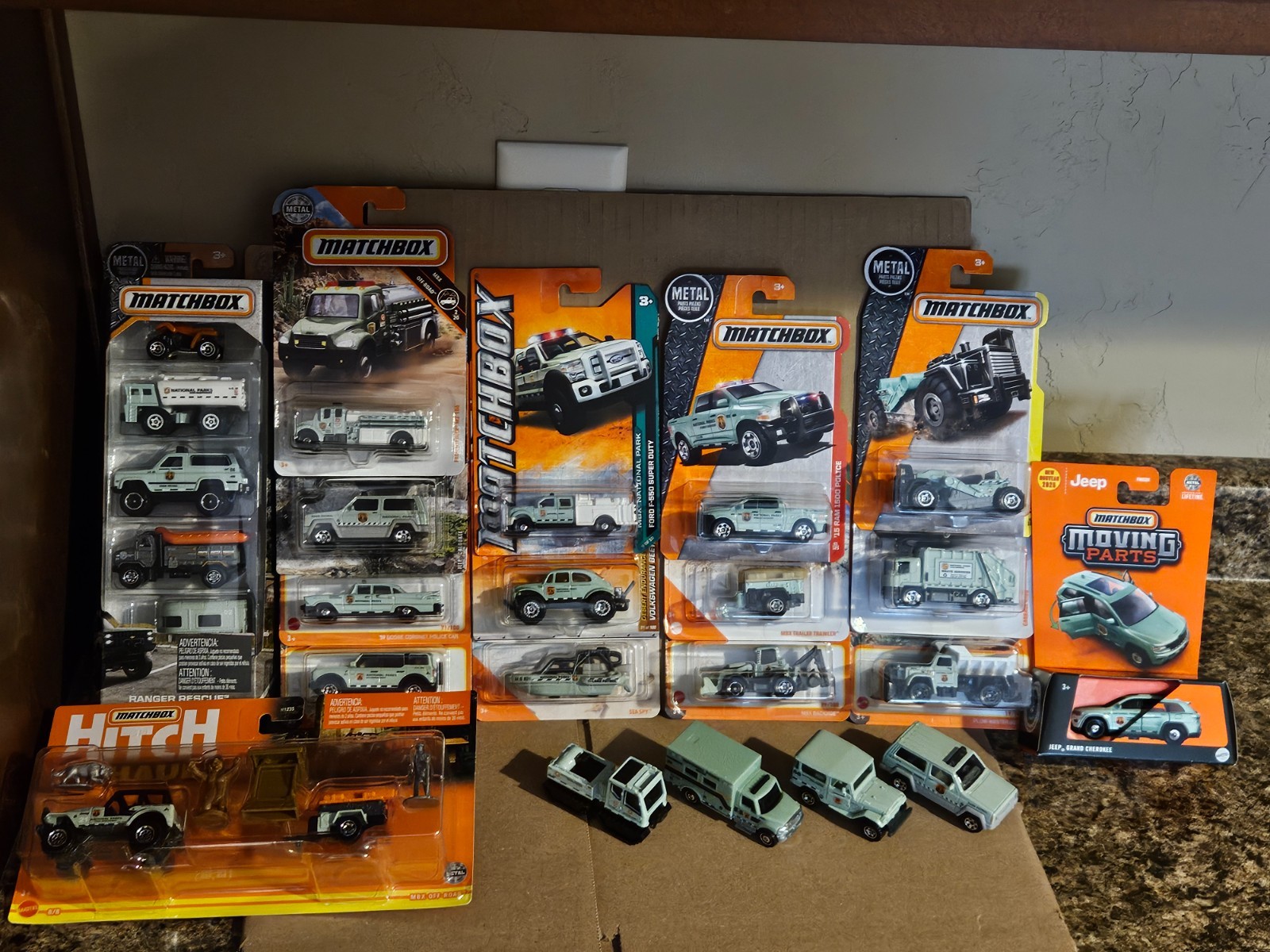 Matchbox Lot of 20 National Parks Ambulance VW Ram Scraper Toyota ...