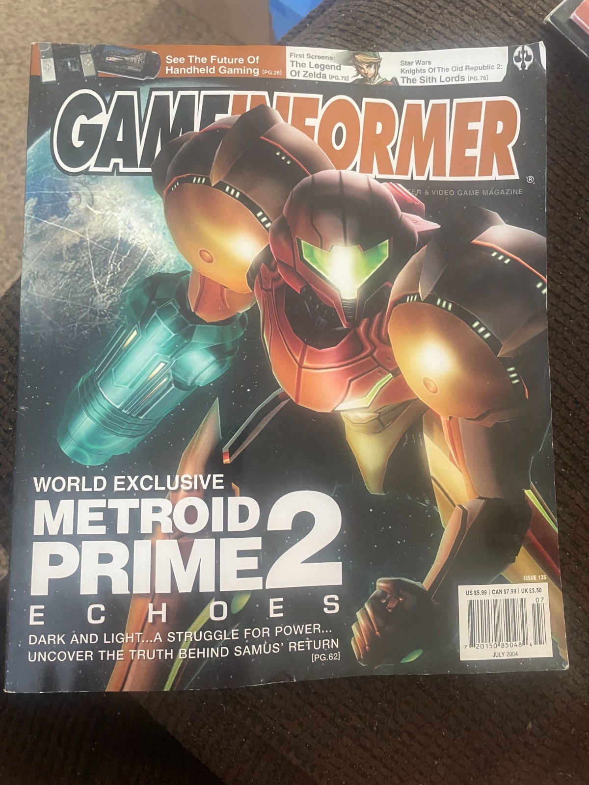 Game Informer Magazine July 2004 Issue 135 World Exclusive Metroid ...