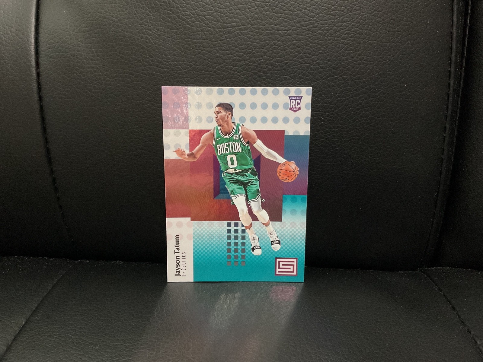 2017-18 Panini Status - Rookies Jayson Tatum #128 Aqua (RC)