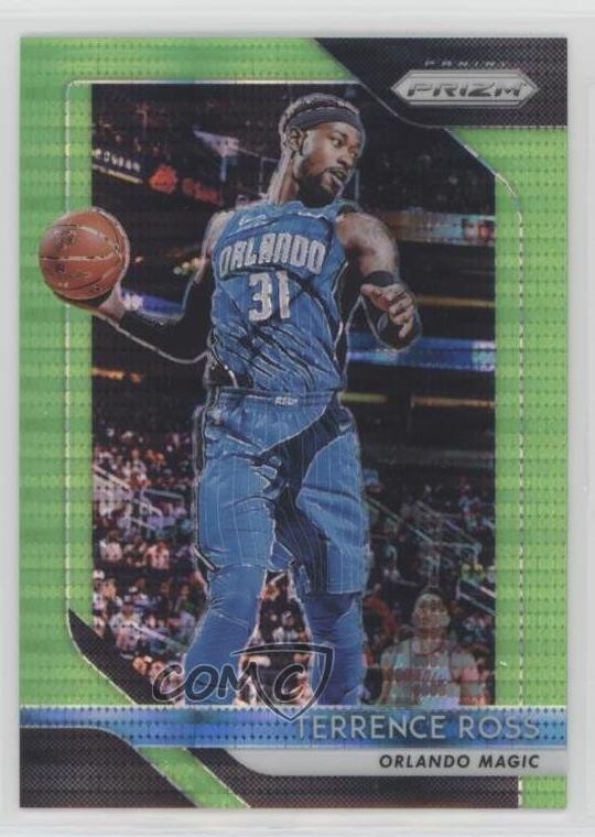 2018-19 Panini Prizm Green Pulsar Prizm 24/25 Terrence Ross #149 9ja