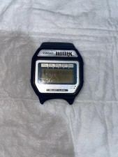 Rare Vintage Casio Melody H108 Men s Digital Alarm Watch Module 82 JDM 1980 Blue