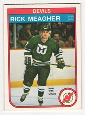 1982-83 O-Pee-Chee #144 Rick Meagher RC Devils