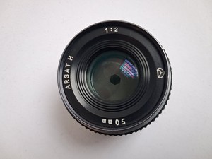 Nikon Fit ARSAT H 50mm F/2 Lens Excellent Condition.