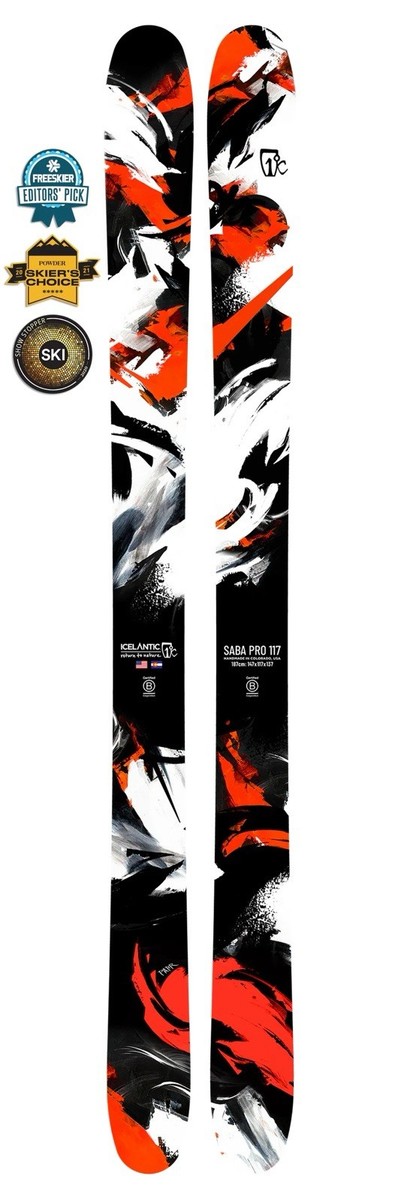 Icelantic Saba Pro 117 187cm Skis Brand New | eBay