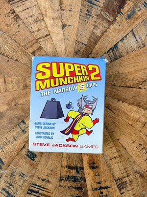Super Munchkin 2 The Narrow S Cape Steve Jackson Games