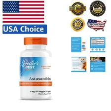 Astaxanthin 6mg -  Antioxidant Softgels for Healthy Skin & Eyes, 90 Count