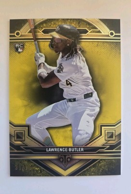 2024 Topps Triple Threads Lawrence Butler Rookie RC  Athletics Citrine /75